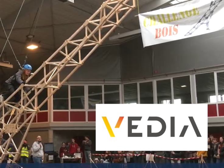 Article de VEDIA sur le Challenge Bois 2026